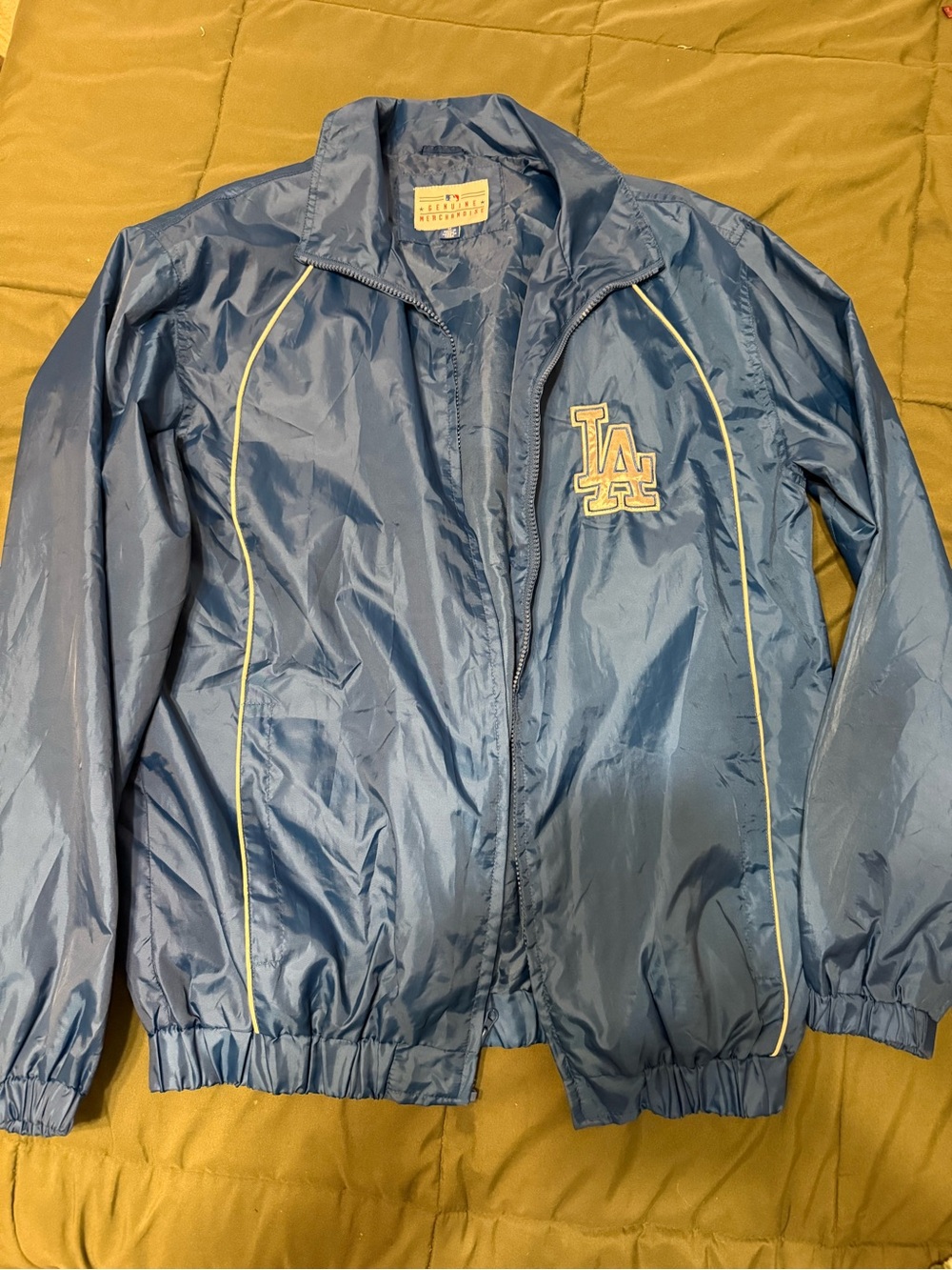 LA Dodgers Blue Windbreaker Jacket